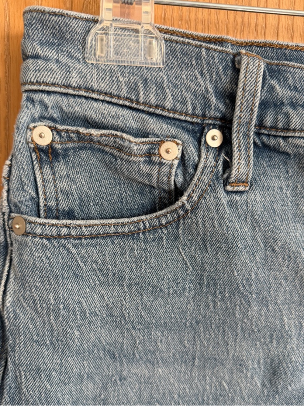 MADEWELL EUC The Perfect Vintage Classic High-Rise Denim Jeans Women’s Size 26 - Picture 3 of 14